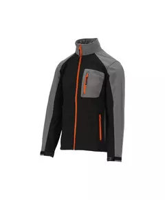 Куртка робоча SOFTSHELL YATO розмір L, чорно-сіра, 3 кишені, 96% поліестер та 4% спандекс, фото  | SNABZHENIE.com.ua