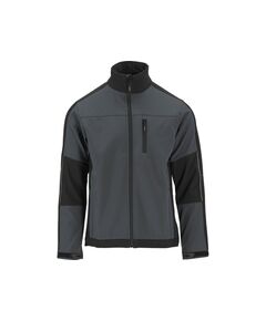 Робоча куртка SOFTSHELL YATO XXXL, чорна-темно-сіра, 3 кишені, фото  | SNABZHENIE.com.ua