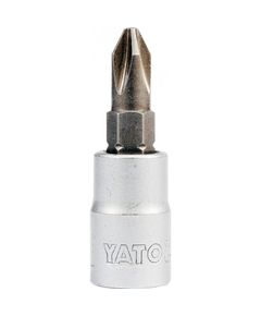 Головка торцевая YATO 1/4 с PH3 вставкой, 44,4 Нм, YT-7675, фото  | SNABZHENIE.com.ua