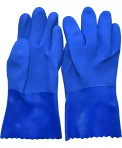 Рукавиці гумові бензо, оливки, кислотостійкі, сині розмір 10, фото  | SNABZHENIE.com.ua