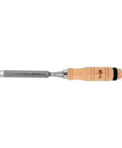 Стамеска напівкругла YATO: b 14 мм, клинок-125 мм, дерев'яна ручка 112 мм, фото  | SNABZHENIE.com.ua