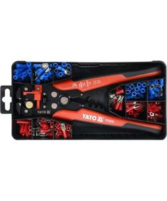 Кліщі YATO для обжиму та зачистки проводів, 205 мм, 0,2-6 мм, YT-23133, фото  | SNABZHENIE.com.ua