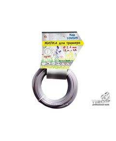 Жилка для триммера КРУГ TM VIROK, Ø 3.0 мм, 15 м, фото  | SNABZHENIE.com.ua