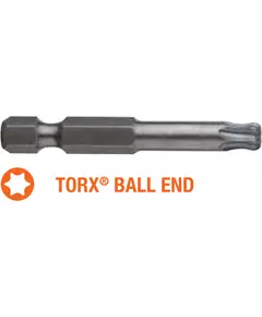 Насадка викруткова USH Industry : TORX T10K x 50 мм BallEnd подовжена заокруглена, Уп. 5 шт., фото  | SNABZHENIE.com.ua
