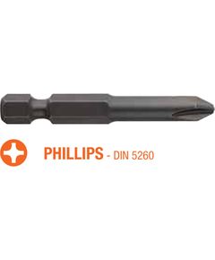 Насадка USH Industry Phillips PH0 x 50 мм, 10 шт., фото  | SNABZHENIE.com.ua