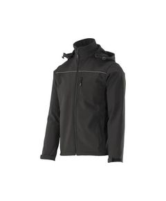 Куртка рабочая YATO SOFTSHELL с капюшоном, черная, S, 3 кармана, фото  | SNABZHENIE.com.ua