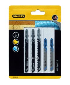 Набор полотен для электролобзика STANLEY, 5 шт, T-образный хвост, фото  | SNABZHENIE.com.ua