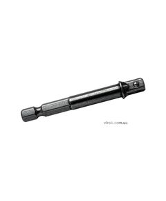 Тримач-адаптер торцевих головок USH HEX 1/4 > квадрат 3/8, L=50 мм, фото  | SNABZHENIE.com.ua