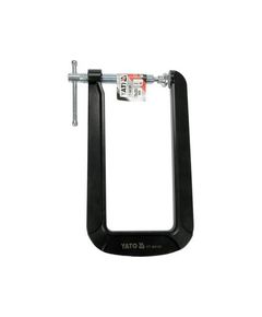 Струбцина YATO тип С с винтовым зажимом, 76x203 мм, фото  | SNABZHENIE.com.ua