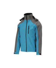Куртка рабочая YATO SOFTSHELL XXXL, капюшон, сине-серая, 3 кармана, фото  | SNABZHENIE.com.ua