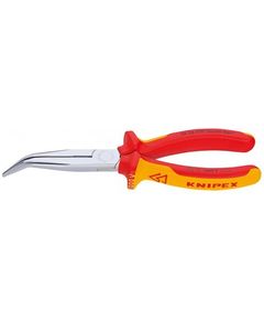 Плоскі круглогубці з ріжучими крайками KNIPEX 26 26 200, фото  | SNABZHENIE.com.ua