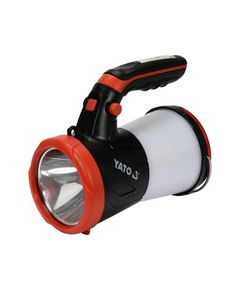Ліхтар акумуляторний LED YATO 3.7 В, 15 Вт, 600-1200 Лм, USB, з ручкою, фото  | SNABZHENIE.com.ua