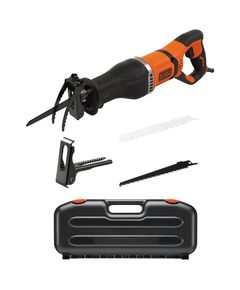 Сетевая сабельная пила BLACK+DECKER BES301K, фото  | SNABZHENIE.com.ua
