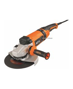 Кутова шліфмашина AEG 230 мм, 2400 Вт, 6600 об/хв, кейс, рукоятка 180°, фото  | SNABZHENIE.com.ua
