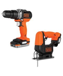 Набор инструментов BLACK+DECKER BDCK122S1S: 2 в 1 для дома и дачи, фото  | SNABZHENIE.com.ua