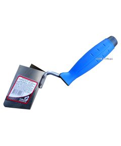 Угловая кельма PROFI из нержавейки 80x60 мм с ручкой VIROK, фото  | SNABZHENIE.com.ua