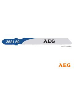 Полотно AEG T118A для электролобзика по тонкому металлу 1.5-4 мм, 5 шт., фото  | SNABZHENIE.com.ua
