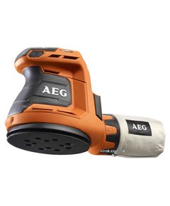 Экцентриковая шлифмашина AEG 18 В, 125 мм, Li-Ion, амплитуда 2.4 мм, фото  | SNABZHENIE.com.ua
