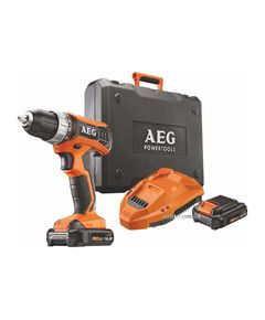 Акумуляторный шуруповерт AEG 14.4 В, 1.5 Ач, 32 Нм, 2 батареи, кейс, фото  | SNABZHENIE.com.ua