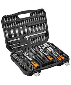 Змінні головки 1/2", 3/8", 1/4", 182 шт. NEO 08-680, фото  | SNABZHENIE.com.ua