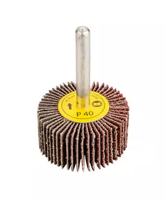 Круг шлифовальный лепестковый с хвостовиком, 40x20 мм, K40 VERTO (63H702), фото  | SNABZHENIE.com.ua