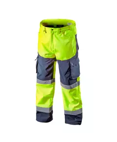 Сигнальные рабочие брюки softshell, желтые, размер XXXL NEO (81-750-XXXL), фото  | SNABZHENIE.com.ua