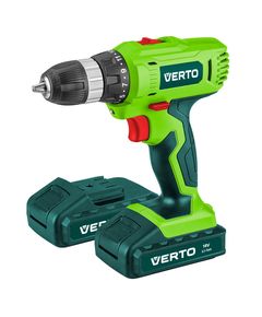 Акумуляторний дриль-шуруповерт 2x18В Li-Ion VERTO 50G288 в чемодані, фото  | SNABZHENIE.com.ua