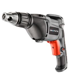 Электрический шуруповерт GRAPHITE 520 Вт, 0-4500 об/мин в чемодане, фото  | SNABZHENIE.com.ua