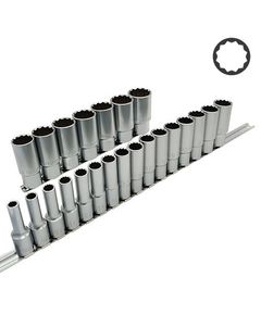 Набор длинных торцевых головок 1/2" 23 ед. TOPTUL GAAQ1623U-12, фото  | SNABZHENIE.com.ua