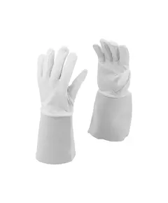 Перчатки сварщика, термостойкие YATO из кожи, размер 10, фото  | SNABZHENIE.com.ua