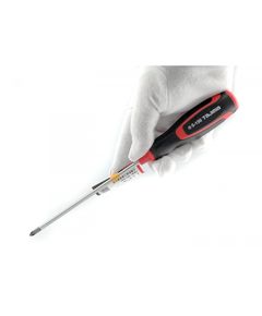 Отвертка крестовая TAJIMA PH2 6-150, длина 279 мм, 1301-2136, фото  | SNABZHENIE.com.ua