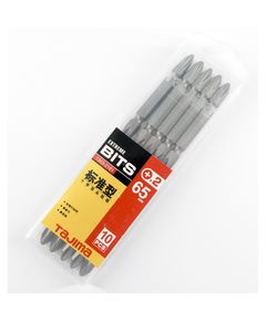 Набор бит TAJIMA W 2×65 мм, тип РН 2, двухсторонние, 2 шт., фото  | SNABZHENIE.com.ua