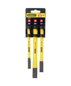 Набор слесарных зубил STANLEY 4-18-298, 3 предмета, фото  | SNABZHENIE.com.ua