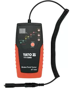 Тестер гальмівної рідини YATO, 180 см, з 6 діодними індикаторами і звуковим сигналом, еласт. зонд, фото  | SNABZHENIE.com.ua