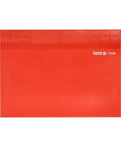 Подстилка для пайки YATO силикон 500°C 350x250x2 мм с магнитной лентой, фото  | SNABZHENIE.com.ua