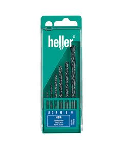 Набор сверл по металлу 6 шт HSS-R HELLER (17732)