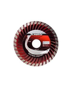 Алмазный диск 125x22,2 мм Turbo для сухого реза MATRIX, фото  | SNABZHENIE.com.ua