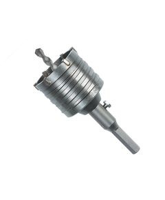 Коронка буровая 68 x 50 x 120 мм в сборе шестигранный хвостовик HELLER (23341)