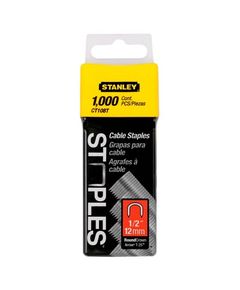 Скоба для кабеля тип S (7), 1000 шт., высота 11 мм, STANLEY 1-CT107T, фото  | SNABZHENIE.com.ua
