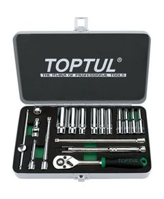 Набор инструментов TOPTUL 1/4, 32 ед., фото  | SNABZHENIE.com.ua