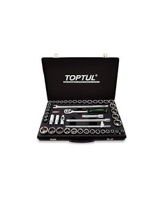 Набор инструментов TOPTUL 1/2 (46 шт.) GCAD4601 дюйм+метр, фото  | SNABZHENIE.com.ua