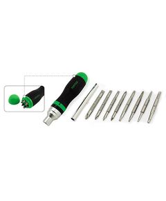 Отвертка трещоточная 19 в 1 TOPTUL GAAR1002, фото  | SNABZHENIE.com.ua