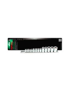 Набор головок TORX 1/4-1/2 E4-E24, 14 шт. TOPTUL GAAR1402, фото  | SNABZHENIE.com.ua