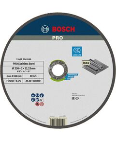 Круг відрізний 230 мм по нержавіючій сталі Expert for Inox BOSCH, фото  | SNABZHENIE.com.ua