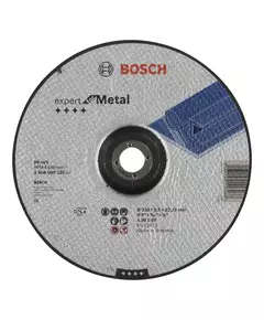 Круг відрізний 230 x 2,5 x 22,23 мм по металу, опуклий, Expert for Metal BOSCH (2608600225), фото  | SNABZHENIE.com.ua