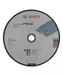 Круг отрезной 230 х 3,0 x 22,23 мм по металлу, прямой, Standard for Metal BOSCH (2608603168), фото  | SNABZHENIE.com.ua