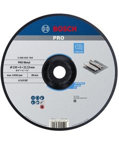 Круг обдирочный по металлу BOSCH Standard 230x6,0x22,23 мм, фото  | SNABZHENIE.com.ua