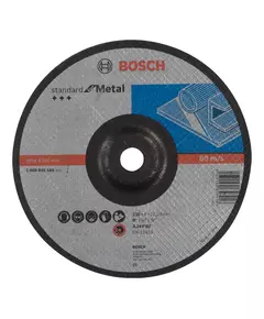 Круг обдирний 230 х 6,0 x 22,23 мм по металу, опуклий, Standard for Metal BOSCH (2608603184), фото  | SNABZHENIE.com.ua