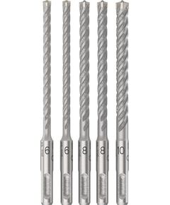 Набор ударных сверл BOSCH 5 шт. 6-10 мм SDS plus 5X, фото  | SNABZHENIE.com.ua
