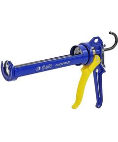 Пистолет для герметика S&R Easy Press 225 мм профессиональный, фото  | SNABZHENIE.com.ua